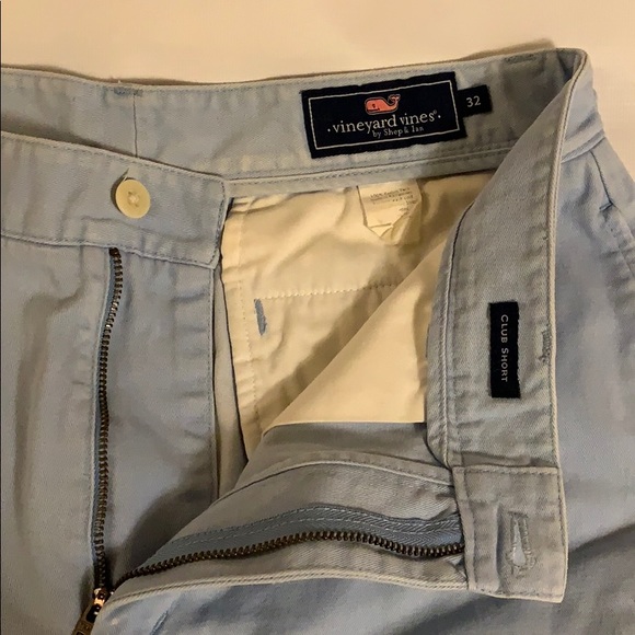 Vineyard Vines Light Blue Club Short - Picture 2 of 4